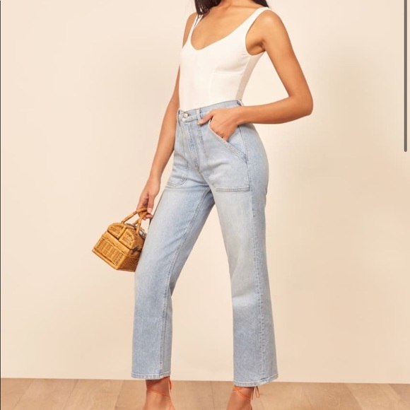 Reformation Denim - Reformation Rochelle utility Jean